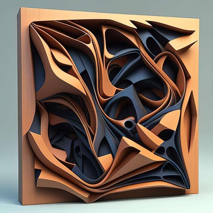 3D модель Абстрактне мистецтво (STL)